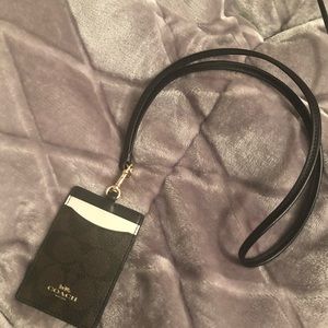 Coach lanyard